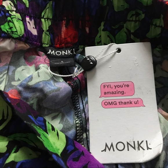 Monki Women’s Sissel Skirt Size S Tie Waist Midi - Picture 6 of 9